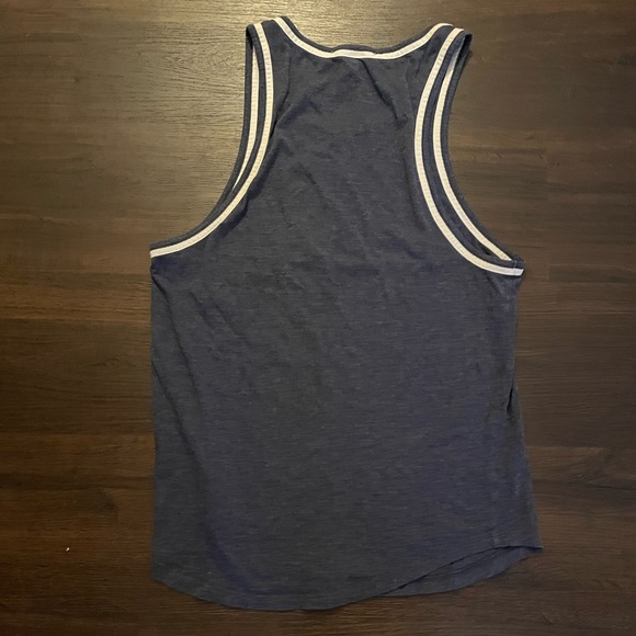 Mens Blue Tank Top - Picture 2 of 3